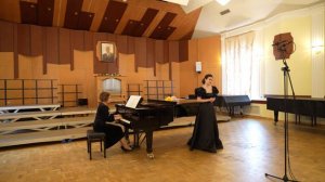 М. Минков, сл. Гарсия Лорки, перевод М. Цветаевой «Пейзаж» (Кристина Попова)