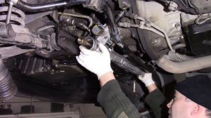 Ремонт автомобиля Mercedes E320CDI  W210, замена рулевой рейки