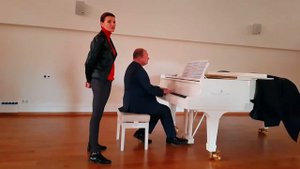 Вячеслав Уманец и Виктория Черенцова - Шопен. Репетиция. Градский холл