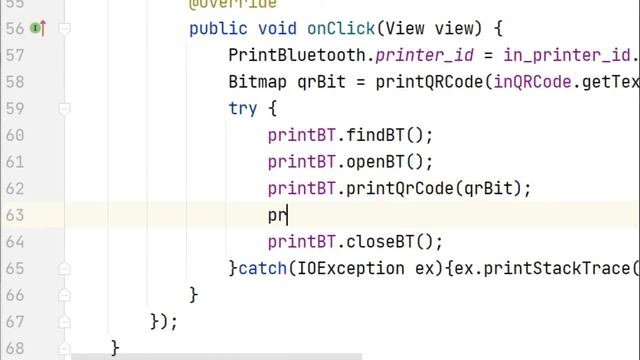 #4. Android Tutorials - Print Text on Bluetooth Mobile Printer - Full Design and Source Code