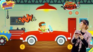 Алекс Гараж - Гаечка играет в приложение Garage Master