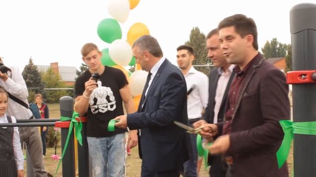 Новую воркаут площадку открыли пос. Лорис смотреть онлайн