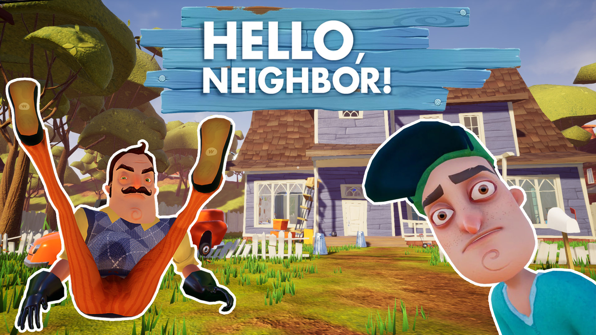 Издеваюсь над Соседом в Hello Neighbor| Hello Neighbor Let's Play #7