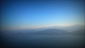 Взлет в Сочи. Полет над Сочи и вид на Эльбрус с высоты.