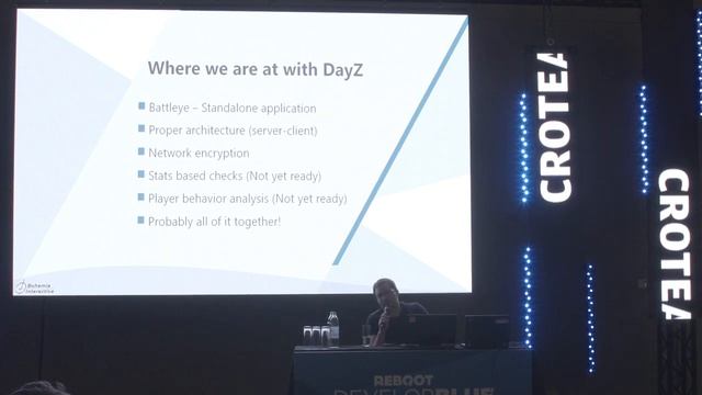 Security in Games // Croteam Tech Stage @ Reboot Develop Blue 2019 смотреть онлайн