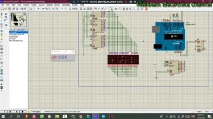 8x24 LED Matrix Calendar Clock 2020 On Proteus 7.8 and Arduino