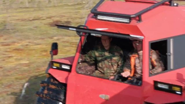 Поездка с вездеходом Таифун на озеро Круглое. смотреть онлайн