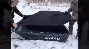 Кетту  волокуши для снегохода