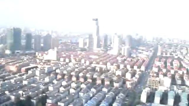 Шанхайский Небоскреб.200 метров. Люблю Шанхай.Высота. Китай.