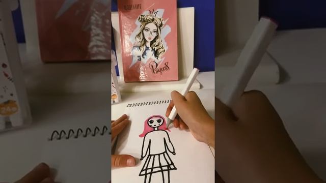Как нарисовать анимэ девочку ?? смотреть онлайн