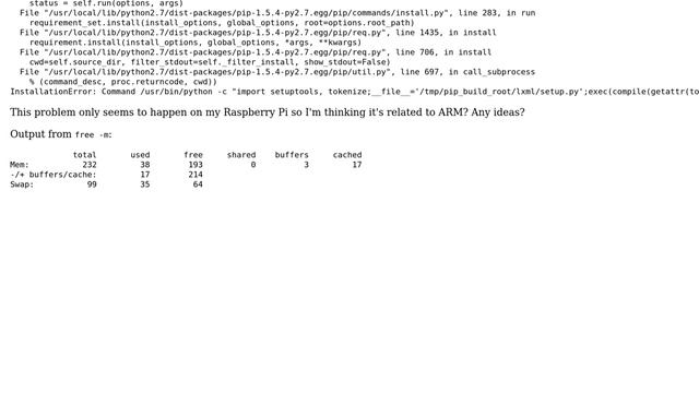 Raspberry Pi: Problems installing lxml (2 Solutions!!) смотреть онлайн