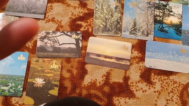 Карманные календарики СССР. Коллекция. Небольшой обзор. Часть I.