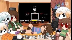 Undertale Reacts To Bad Time Trio | GCRV | AU