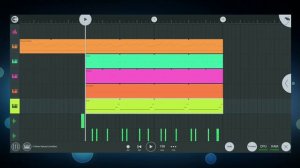 Как сделать Детройт бит в fl studio mobile | фл студио мобайл