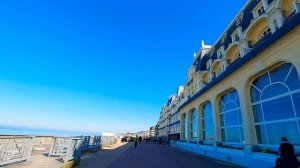 CABOURG PLAGE||WALKING AROUND||NORMANDIE FRANCE||SPRING BREAK