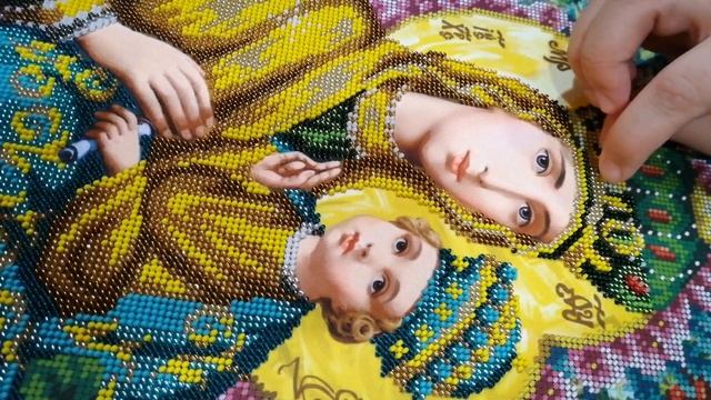 КАК ВЫШИВАТЬ БЫСЕРОМ. ПО НЕСКОЛЬКО РЯДОВ СРАЗУ.