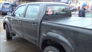 Крышка трёхсекционная съёмная кузова пикапа TOYOTA HILUX 08-15