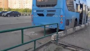 В Новокузнецке «ликвидировался» очередной «синий» автобус