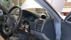 Установка тахометра на  toyota Tercel/Corsa EL 51 1998