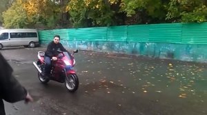 Первый раз на мопеде YAMASAKI