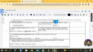 How to fill out Italy visa application form | form D | Italy student visa filling guide in detail