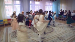 Новогодний утренник в детском саду Подготовительная группа