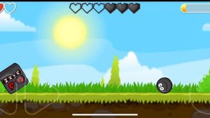 Злой босс! Красный шарик и большой квадрат! Захватывающее переключение красного шарика!