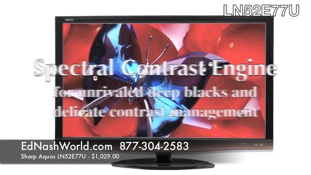 Sharp Aquos LN52E77U LCD TV Specs | Televisions | HDTV смотреть онлайн