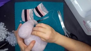 мк шьём Слона из носков