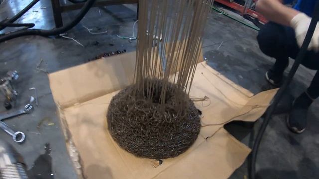 Как выглядит фильера перед подачей стренг в водокольцевую резку смотреть онлайн