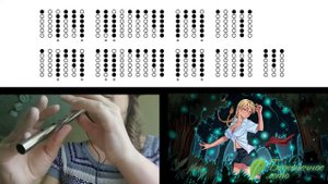 Forest Maiden (Everlasting Summer) on Tin Whistle D + tabs tutorial