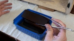 Стабилизирую березу буравидом. Пропитка древесины. Первый опыт.