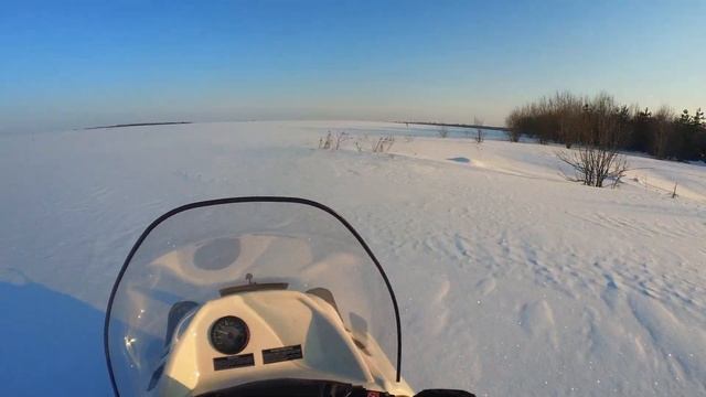 Сначала дела, потом каталка. Снегоход Тайга Варяг 550 смотреть онлайн