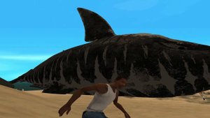 WORLD'S BIGGEST SHARK in GTA San Andreas History Found(Megalodon Shark)
