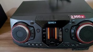 mini system lg xboom cl87 2.350w