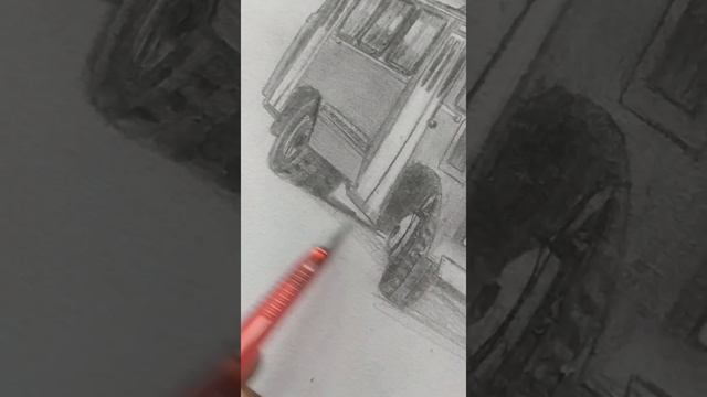 ?ПАЗ-672М?#автобус #рисунок #карандашом #карандашами #автомобили #bus #drawing #art