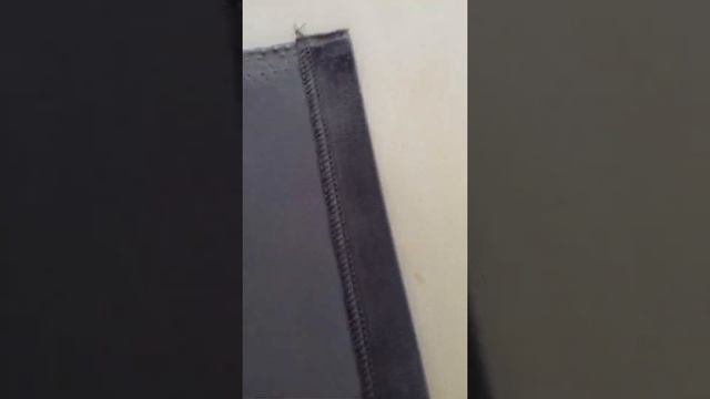 ?ОБРАБАТЫВАЕМ НИЗ И БОКОВЫЕ СРЕЗЫ НА БАРХАТЕ!