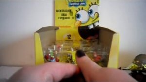 Шоколадные сюрпризы Губка Боб квадратные штаны