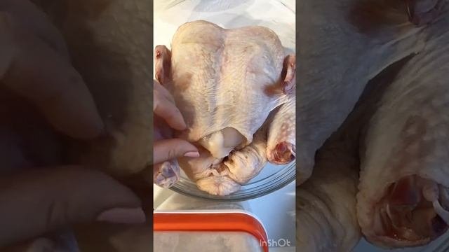 Запеченная курица в медово-соевом соусе