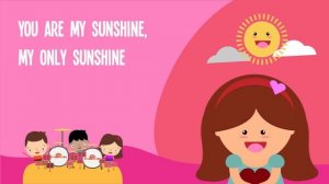 You Are My Sunshine Lyric Video - The Kiboomers Preschool Songs & Nursery Rhymes