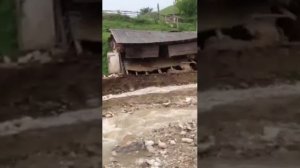 Селевой поток последствие Буйнакский район  с. Аркас