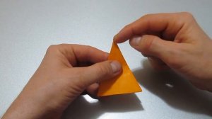 ТЫКВА ОРИГАМИ /How to make an origami pumpkin / Halloween