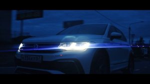 Volkswagen Tiguan cinematic night drive