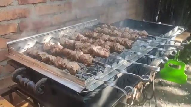 Ленивый шашлычник. Мангал. Электропривод. своими руками.