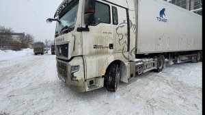 Снегопад ️МКАД ️ Работаем…