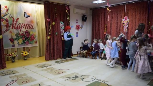 Утренник 8 марта 2016, часть 2 / Старшая группа Чудный остров, детский сад Золотая рыбка смотреть онлайн