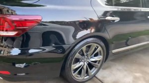 Lexus LS 460 on LS 500 F Sport wheels