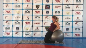 Фитбол. Тренировка на мяче, для всего тела.