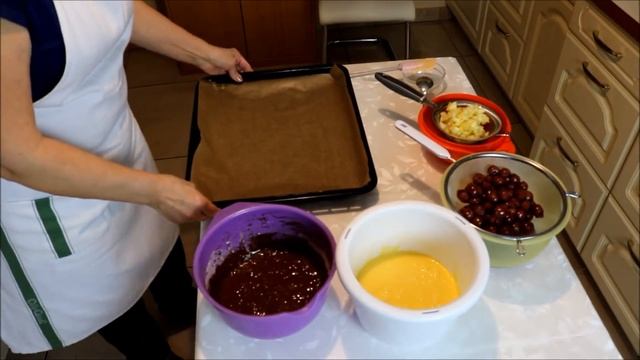 Pudding Kuchen - Blechkuchen, blitzschnell gemacht смотреть онлайн