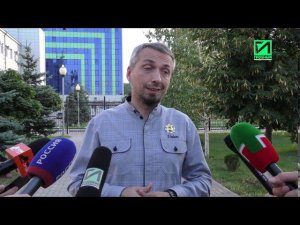 Эльхан Сулейманов во время пресс-подхода ответил на важные вопросы журналистов